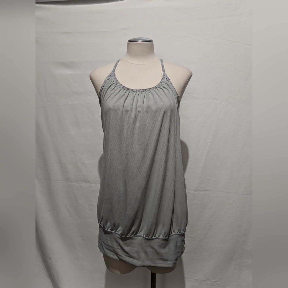 Lululemon No Limits Tank- Silver Spoon